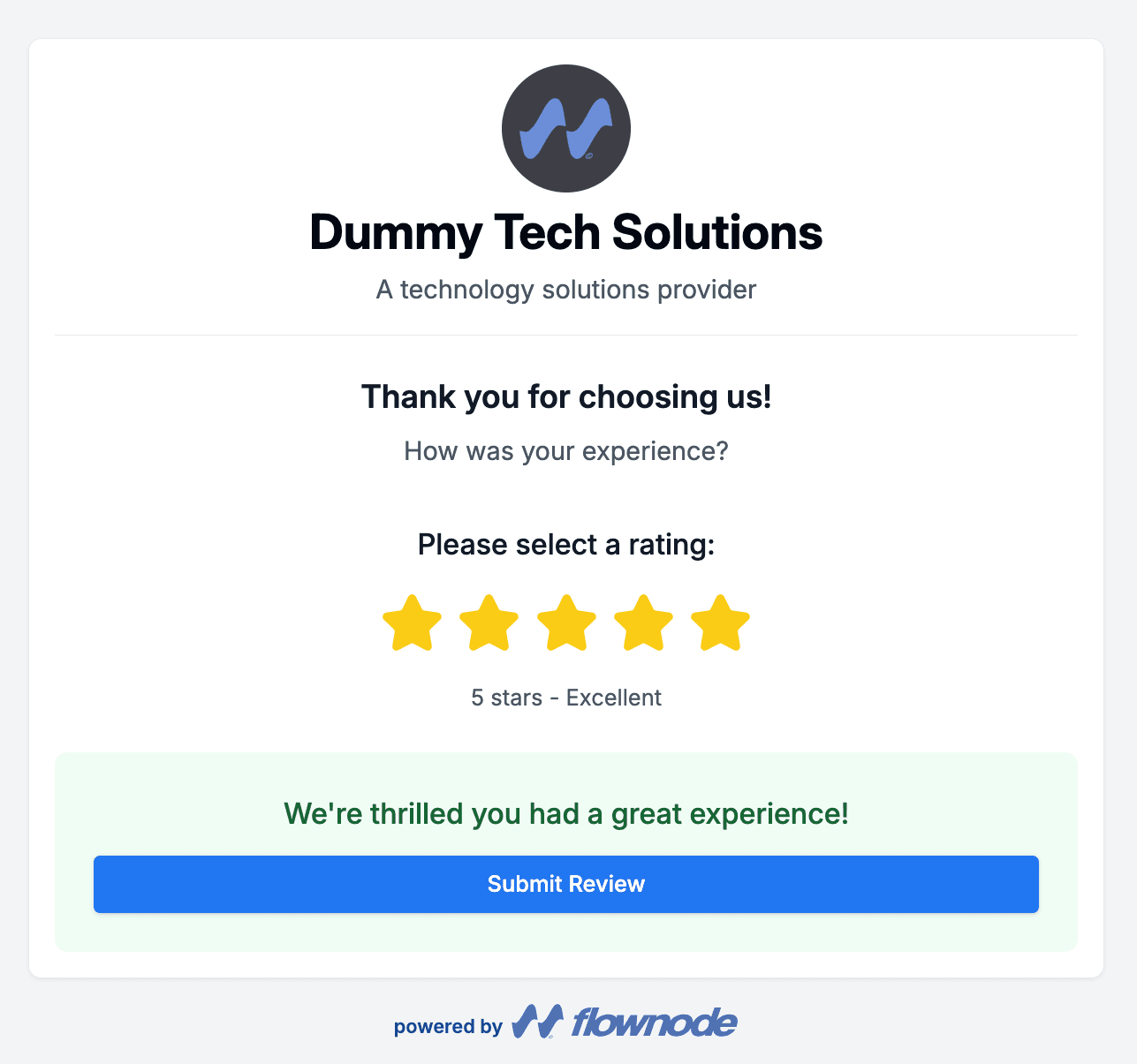 Automated reputation management with optimized review collection and customer review requests