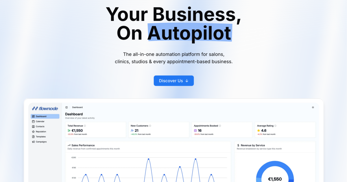 Flownode - Your Business, On Autopilot